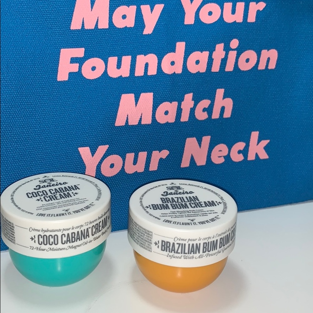 New Brazilian bum bum cream & Coco cabana cream